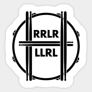 RRLR-LLRL Sticker